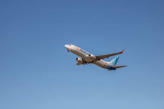 Commercial passenger jet airliner