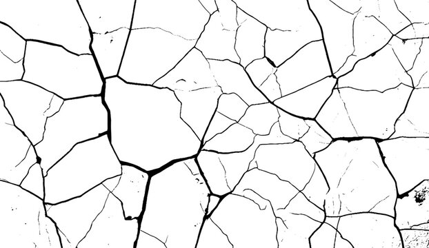 seamless texture of stone wall. cracked wall background. Hand drawing texture. Vector illustration