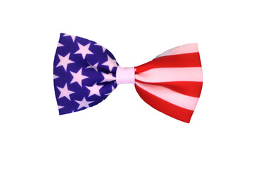 American Flag Inspired Bow Tie
Stylish bow tie featuring patriotic red, white, blue.
