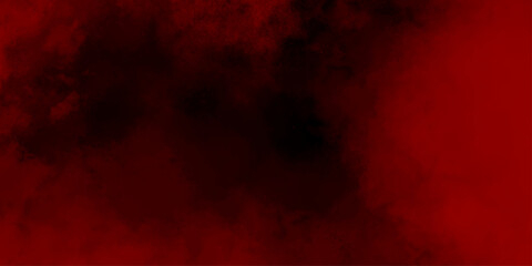 Fantasy abstract dark red background. Abstract grunge cloudy smoke texture vintage watercolor background.  Fire background with copy space for design. Armageddon, apocalypse, spooky, halloween