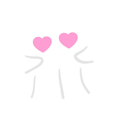 Cute Cartoon Ghost Illustration