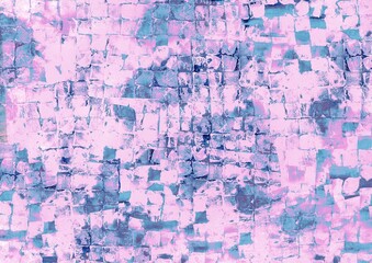 ピンクトロピカルタイル背景