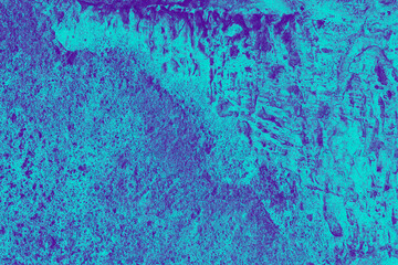 Abstract Teal and Purple Textured Background Grunge Wall