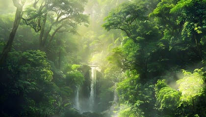 Hidden Jungle Waterfall
