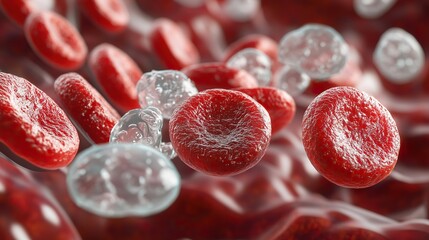 Lymphocytes Fighting Cancer Cells 3D Medical Illustration Featuring Immune System Cells