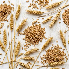 isolated falling Eat slices white apple background,  Red on  clipping