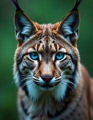Fototapeta premium close up of a lynx