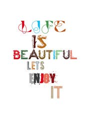 Vector Typographic T Shirt