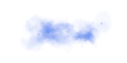 Fototapeta premium Ethereal Blue Mist and Fog with Soft Smoke Swirls and Dust Explosion, Transparent Haze, and Dreamy Atmospheric Effect for Abstract Backgrounds