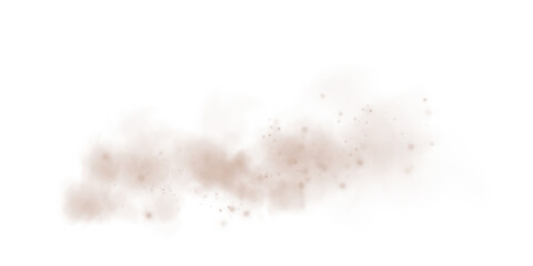 Ethereal Chocolate Brown Mist and Fog with Soft Smoke Swirls and Dust Explosion, Transparent Haze, and Dreamy Atmospheric Effect for Abstract Backgrounds