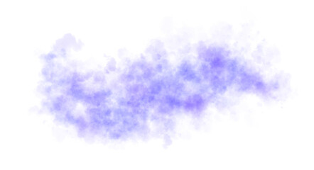 Fototapeta premium Blue smoke template mockup isolated on transparent background, abstract azure fog effect overlay for photo editing projects and modern visual compositions in professional digital presentations