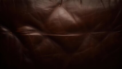 Fototapeta premium Close-up leather sofa texture