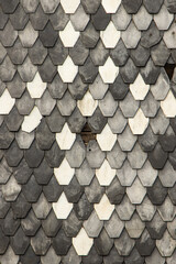 Mozaika na ścianie.