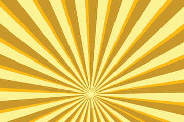 Autumn Orange Sun Rays Abstract Background Design