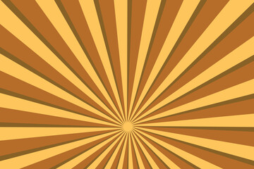 Seasonal Fall Sunshine Rays Blue White Vector Design