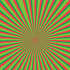 Christmas Sunburst Gradient Background with Festive Glow