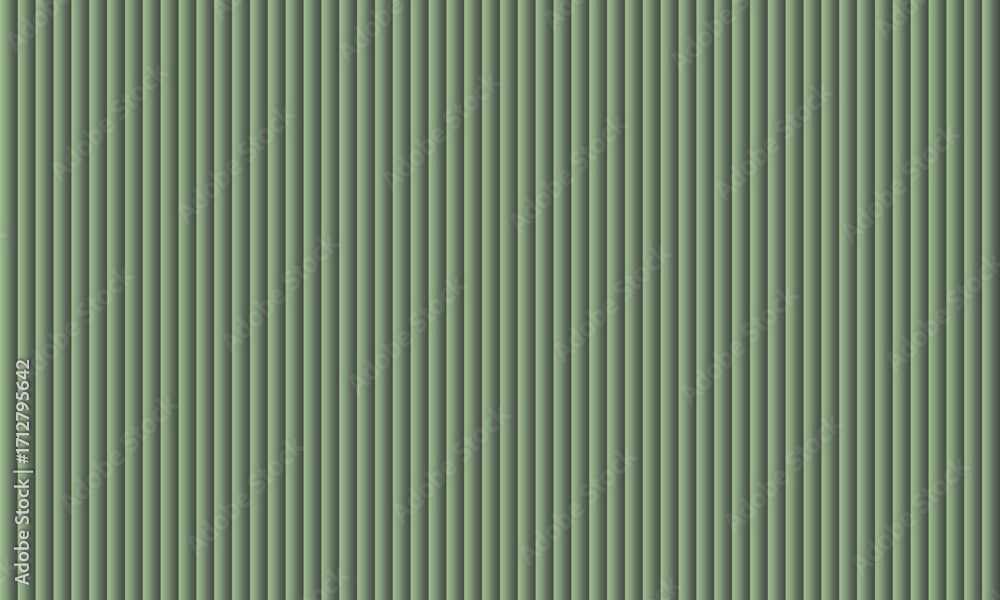 Poster abstract vertical ribbed pattern subtle green gradient background design element