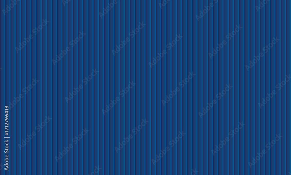 Poster a vertical ribbed deep blue color gradient abstract background texture