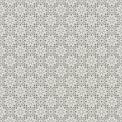 Abstract seamless arabesque vector background with ornamental tiles and repeating geometric patterns for wallpaper and fabric design in delicate grey colors.