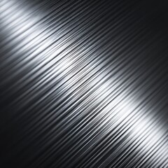 Abstract Metallic Texture with Diagonal Lines and Reflective Surface