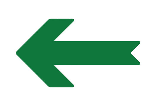 Vector set of arrows isolated on green background, simple direction signs, navigation pointers, and minimal icons for UI, business presentations, and creative graphic projects.