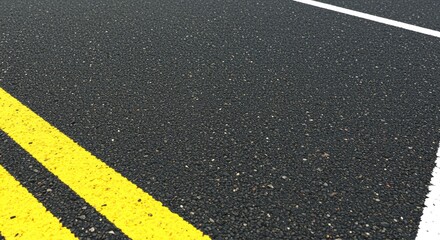Asphalt Road Surface with Yellow and White Lines texture yellow lines background texture background road texture street highway