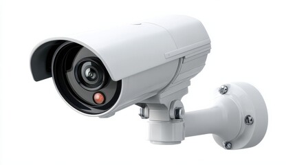 surveillance cctv security camera isolated on transparent or white or transparent background