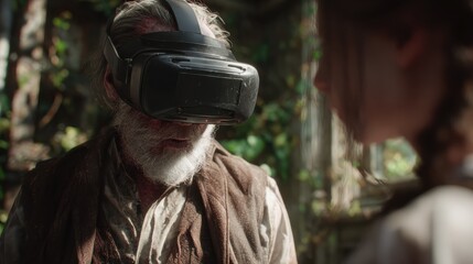 Fototapeta premium storydriven virtual reality experiences immersive narratives interactive storytelling