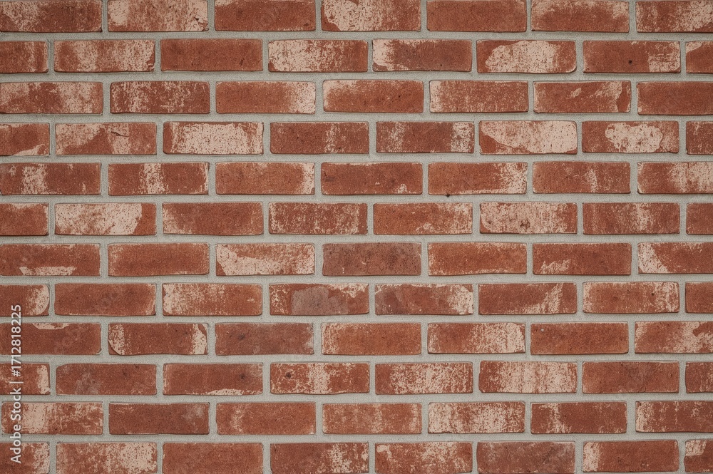 Poster random textured concrete surface resembling brickwork pattern