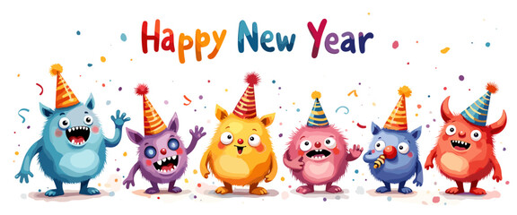 Happy New Year, New Year evening, new year sale, new year banner, new year card, 2026, new year evening, new year poster, new year banner, holiday, new, year, sign, celebration, neon, new year, night,