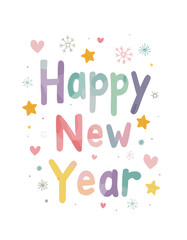 Happy New Year, New Year evening, new year sale, new year banner, new year card, 2026, new year evening, new year poster, new year banner, holiday, new, year, sign, celebration, neon, new year, night,