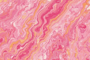Fototapeta premium Colorful seamless acrylic texture with hand-drawn abstract design for textiles and wallpaper