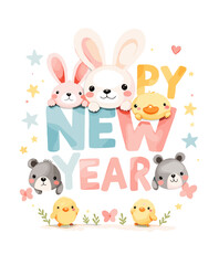Happy New Year, New Year evening, new year sale, new year banner, new year card, 2026, new year evening, new year poster, new year banner, holiday, new, year, sign, celebration, neon, new year, night,