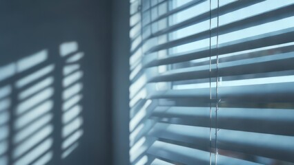 Sunlight through blinds