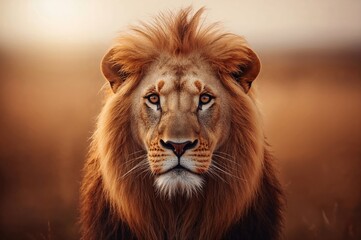 Obraz premium Close-up of a majestic big cat