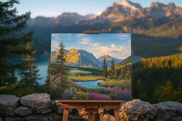 Artwork Depicting Scenic Landscapes