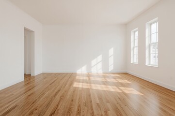 Obraz premium Picture of a vacant well-lit lounge area with no furnishings