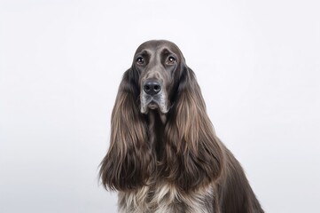 Picture of an elegant long-haired dog breed