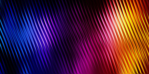 Abstract background with diagonal colorful lines moving from left to right of the frame