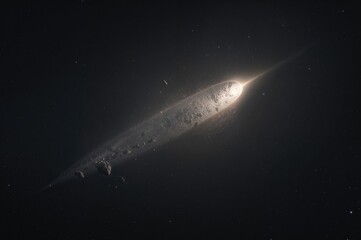 Oumuamua: A slightly active comet and the initial interstellar visitor observed in our Solar System