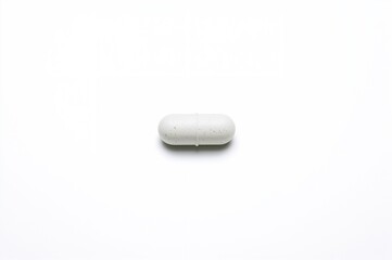 Medicine tablets on a plain white backdrop