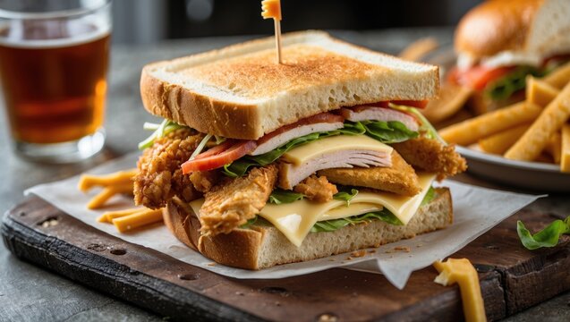 Zinker Club's Cheese Sandwich Version