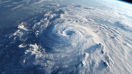 Fototapeta na wymiar Hurricane formation and impact earth satellite imagery atmospheric science aerial perspective natural disasters