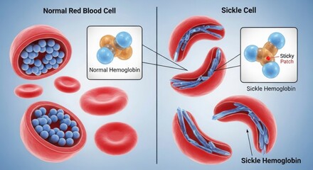 Understanding Sickle Cell Disease and Normal Red Blood Cells