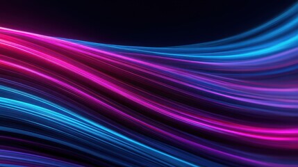 dynamic abstract light trails in neon pink and blue hues abstract background of modern tech gradient waves in blue and pink hues technology modern abstract background waves