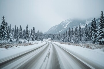 Obraz premium Guidelines for Snow Conditions