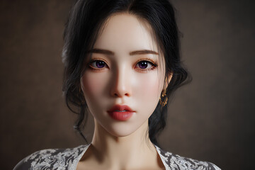 woman, beauty