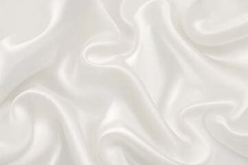 Fototapeta premium Background texture of soft white fabric