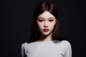 woman, beauty