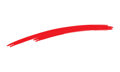 Line brush grunge underline shapes